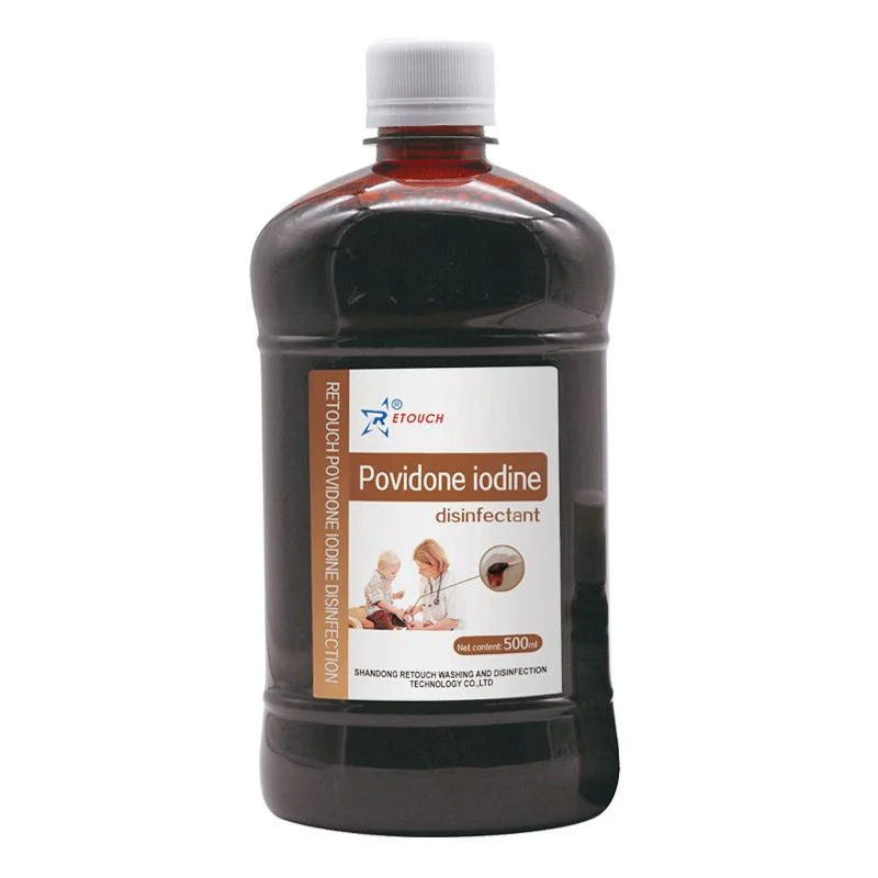 10% 7.5% 5% Povidone Iodine Skin Disinfectant Packing Size: 100ml, 250ml, 500ml