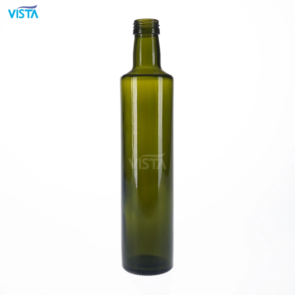 Brown Dorica Olive Oil Glass Bottle for 500ml