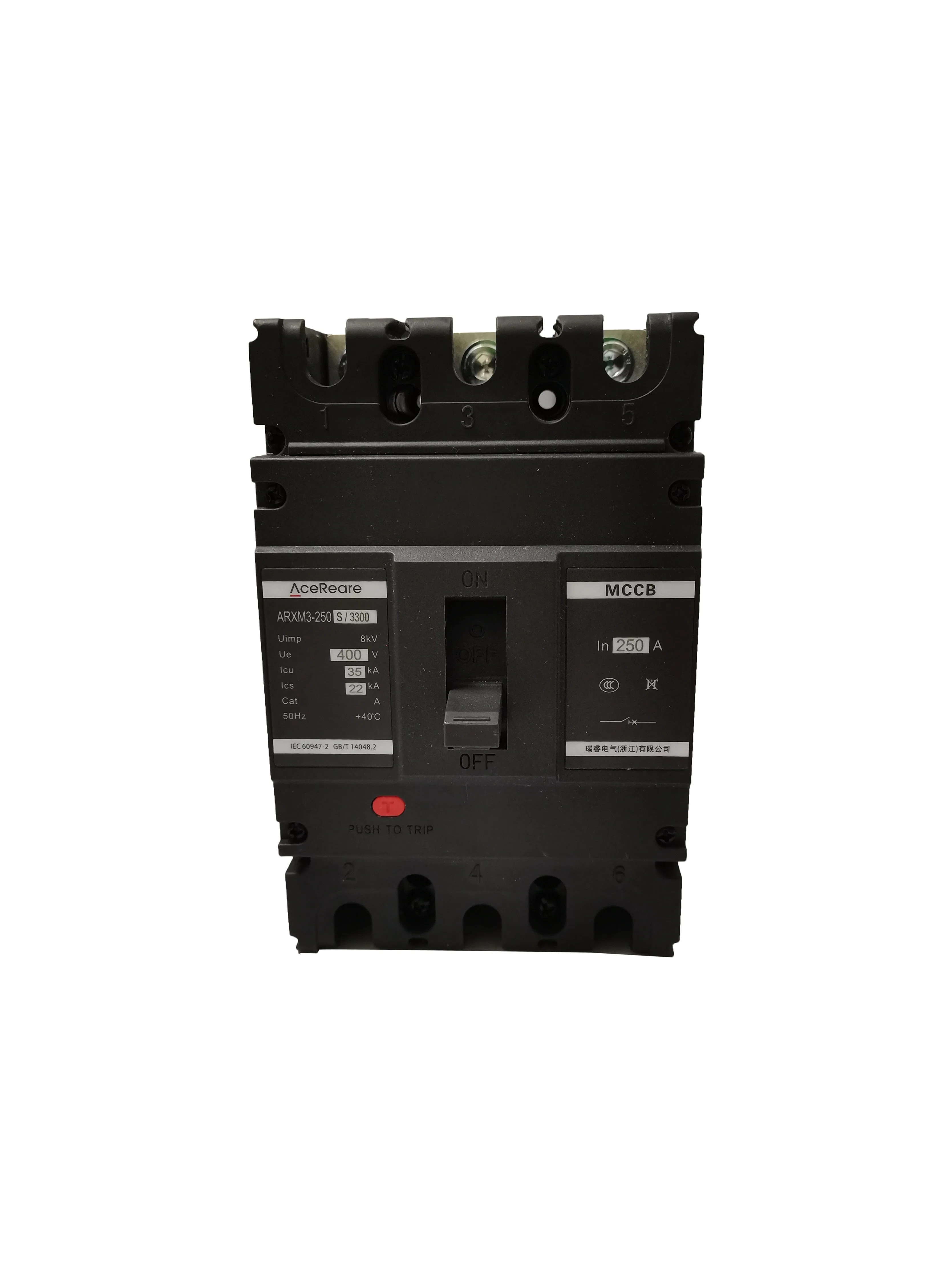 160A Moulded Case Circuit Breaker MCCB Electrical Circuit Breaker