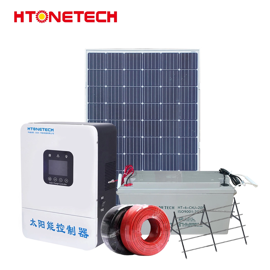 Htonetech Standard Competitive Price Solar off Grid System Manufacturing China 17kw Camper Solar Power System with Solar Power Charging Controller