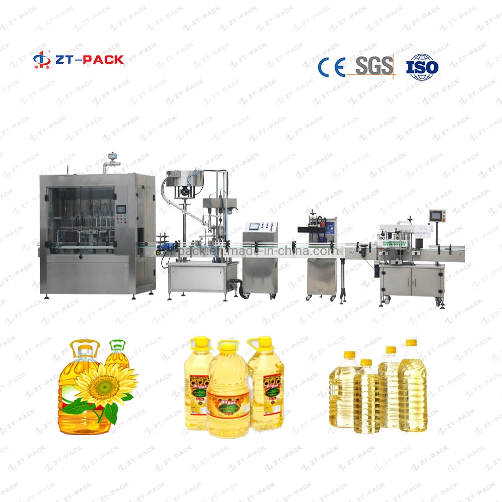 Automatic Sunflower Oil/ Edible Oil/ Food Oil Packing Line