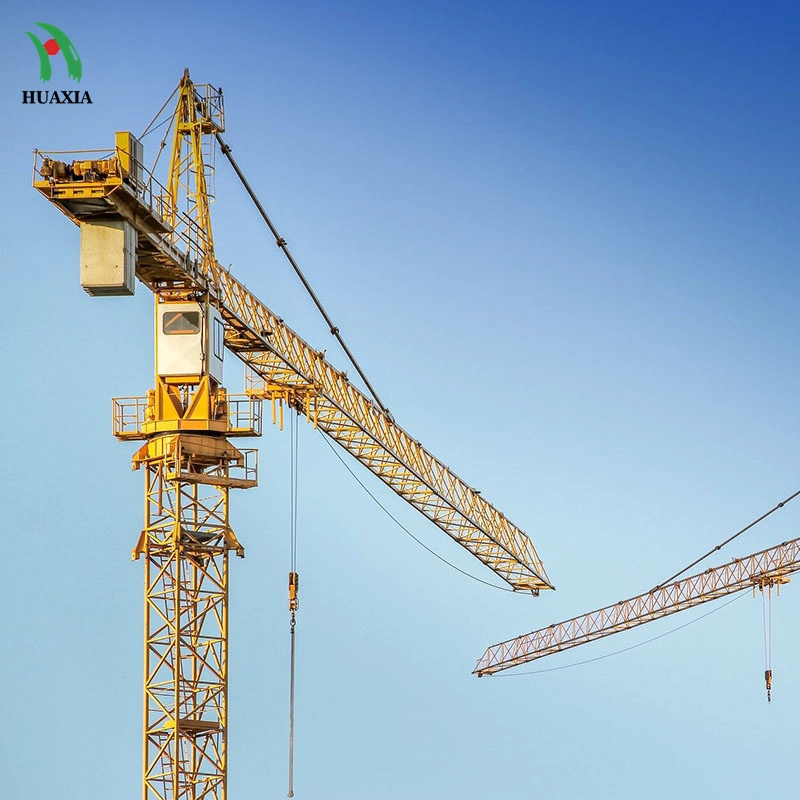 Hot Sale Cabin Control Construction Building Sensor Self-Erecting 6ton Tower Crane