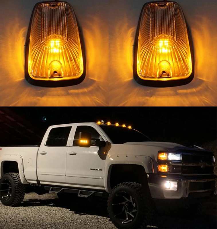 Top Warning Marker Lamp, LED Roof Marker Lights for Chevrolet and Gmc