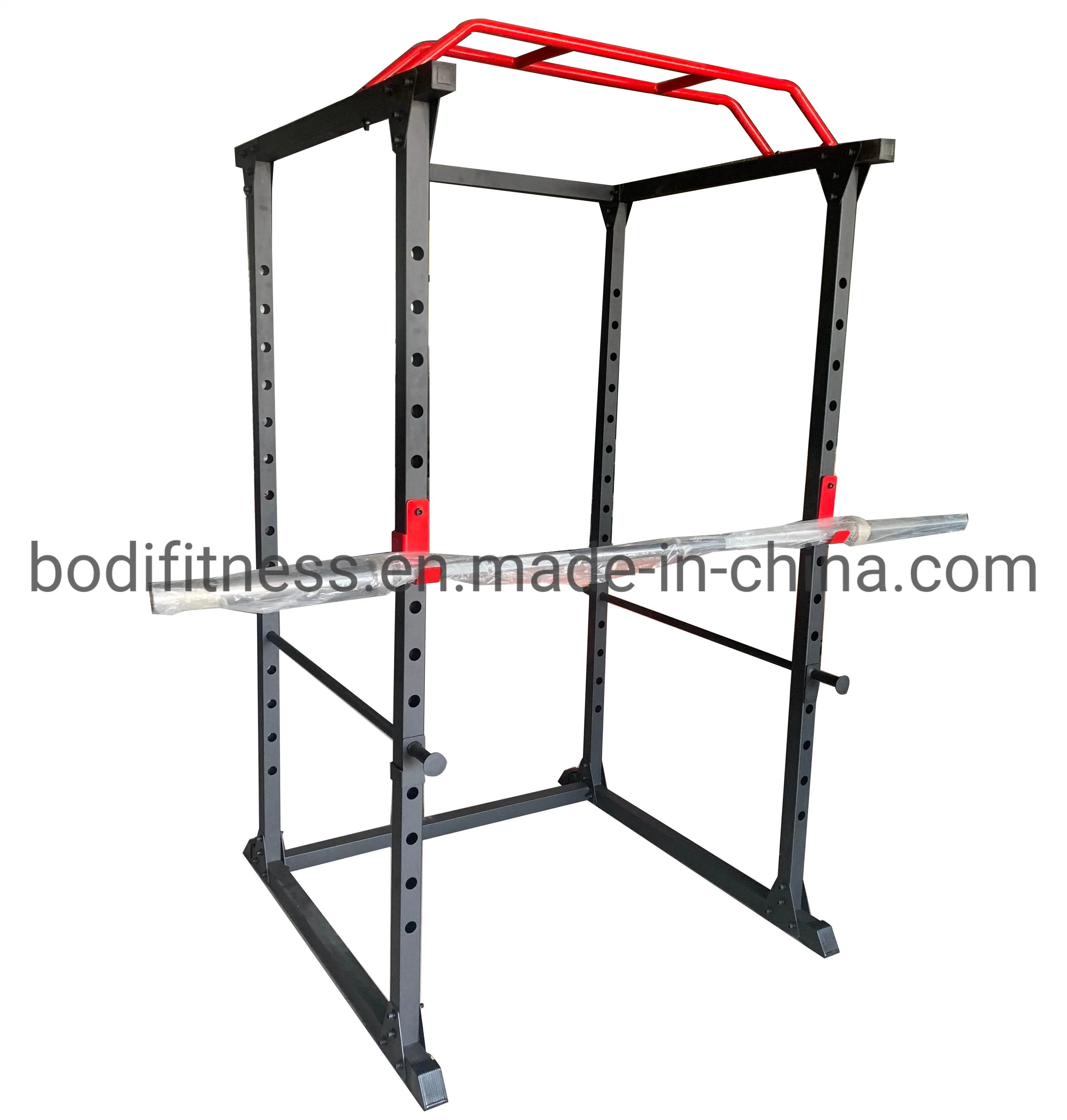 Top Quality Gym Equipment Multifunction Half Power Rack Super Squat Station Power Cage