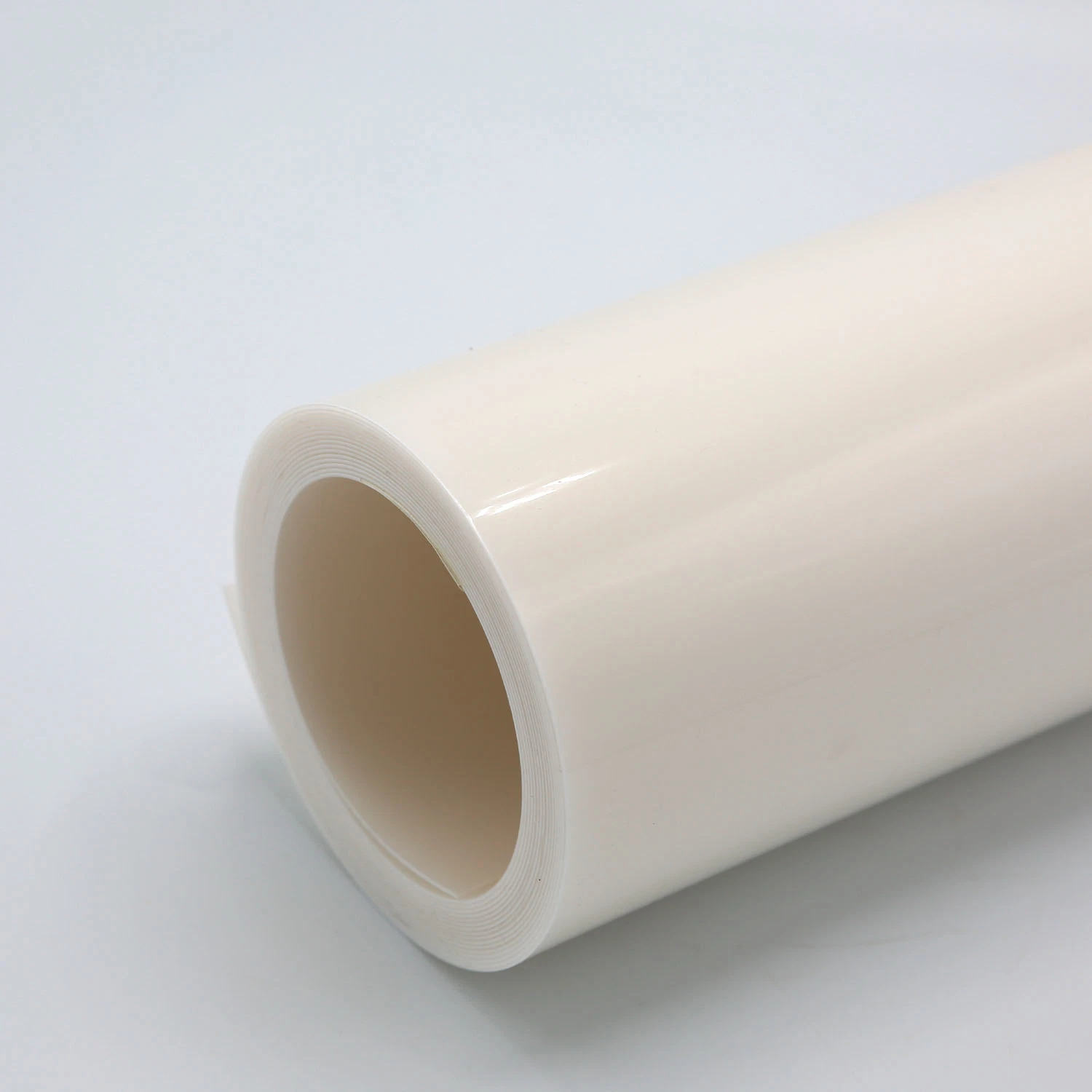 Película biodegradable Hoja de plástico Blanco PP película de polipropileno HDPE PE PC policarbonato PS Stretch Pet PLA PVC Film Para materiales de base de construcción y alimentos