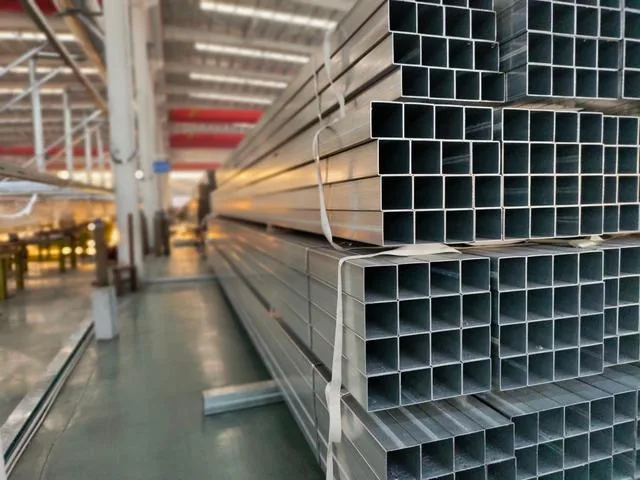 Galvanized Straight Seam Welded Rectangular Steel Pipe/Tube for Mechanical Engineering