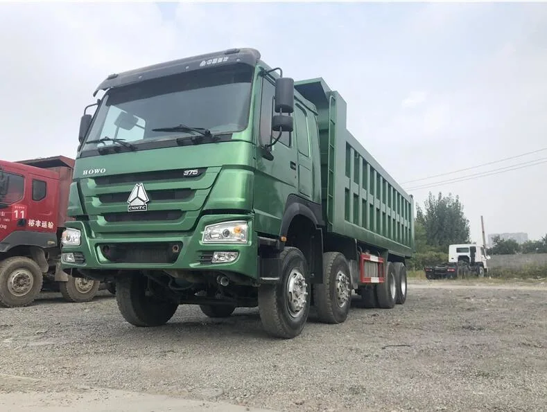 Camión usado FAW HOWO JAC Shacman Dongfeng Beiben Foton Sinotruck HOWO Camión Volquete 8X4