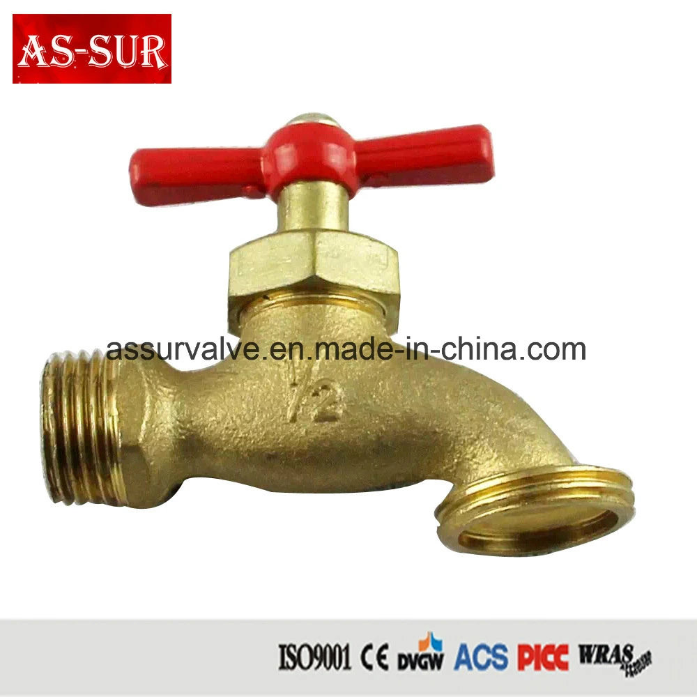 South American Model Zinc Alloy or Brass Bibcock Water Tap