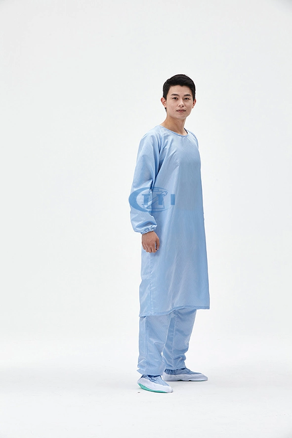 ESD Apron (antistatic apron clothes) for Working--Washable Cleanroom Working Apron