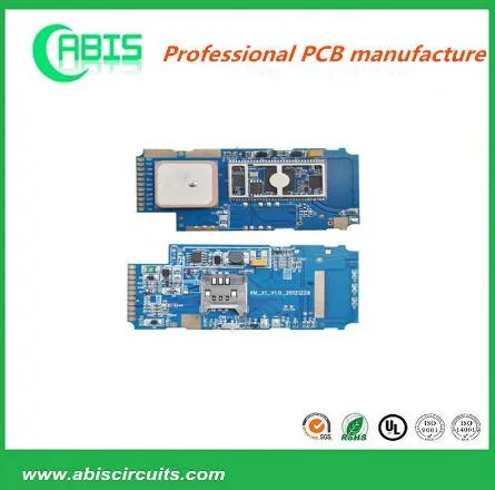 OEM Double-Sided PCB with 4oz Finished Copper Blue Solder Mask Main Board