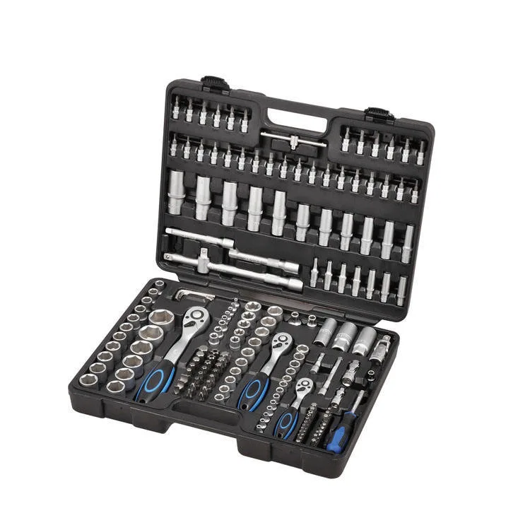 OEM Manufacturer Provide Automotive Tool Socket Set 172 PCS 1/2 1/4 3/8 Drive Spanners Ratchets Hand Tool Kit