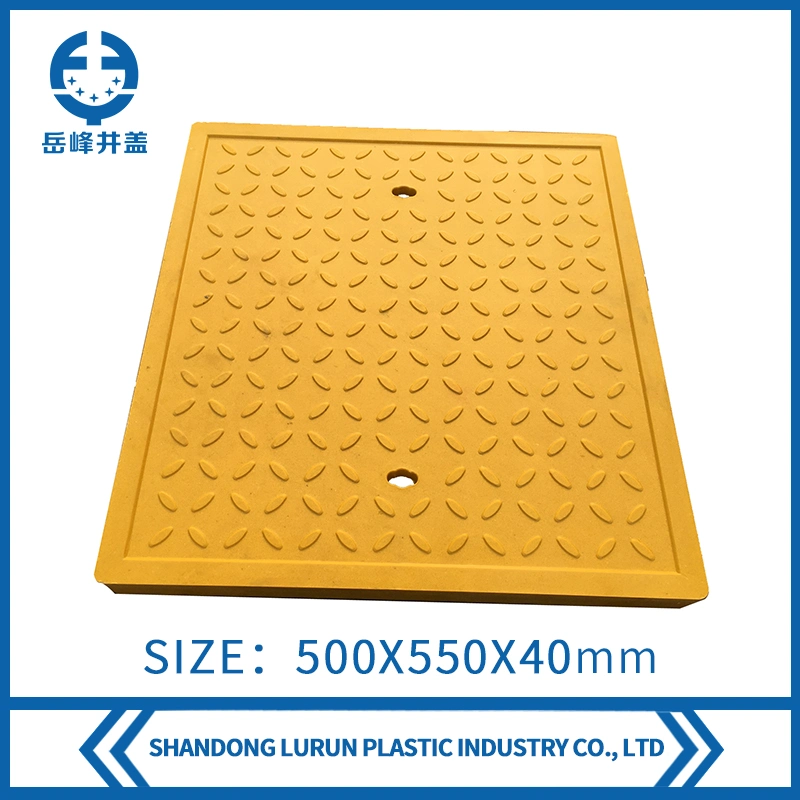 SGS Rectangular Composite Resin BMC/SMC/FRP Manhole Cover and Tunnel Panel with GRP