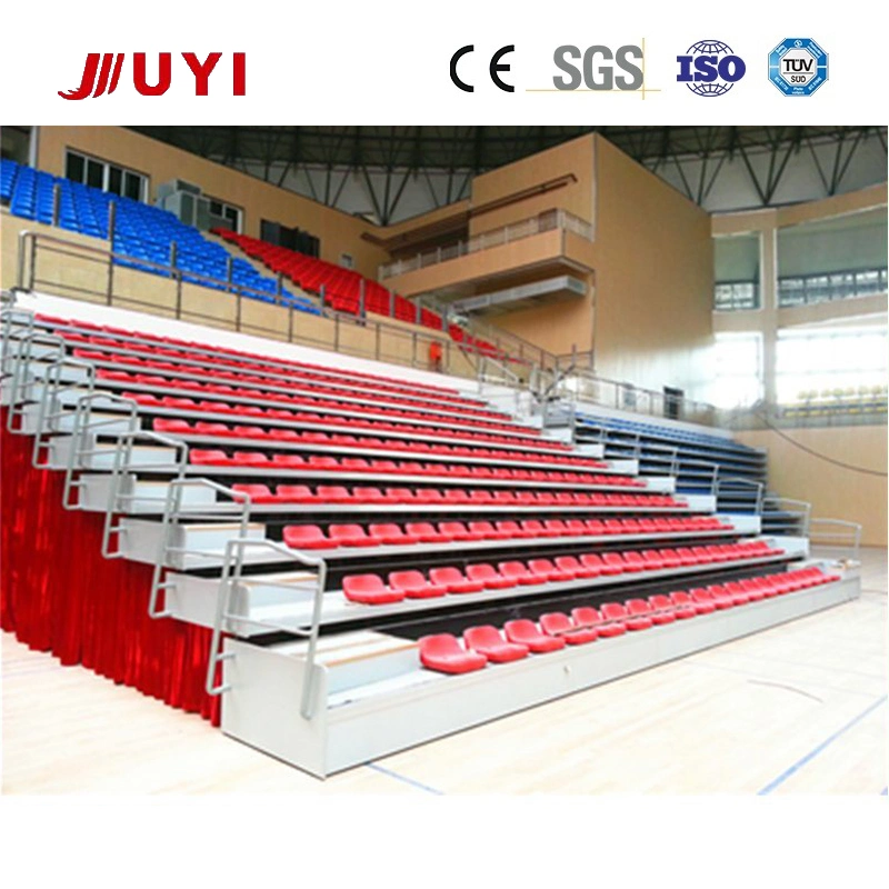 مقعد تلسكوبي قابل للسحب مقعد Bleacher Sport داخلي المقعد البلاستيكي النظام الأوتوماتيكي JY-706