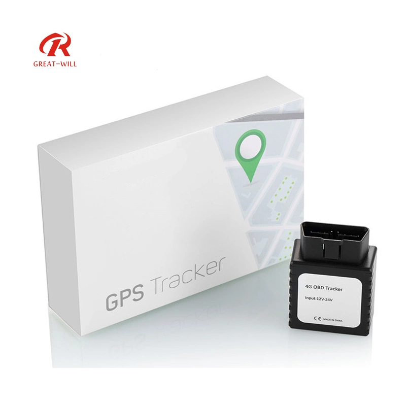 New Arrival Plug and Play Vehicle 4G GPS Tracker OBD II Socket with Diagnostic Function Scanner