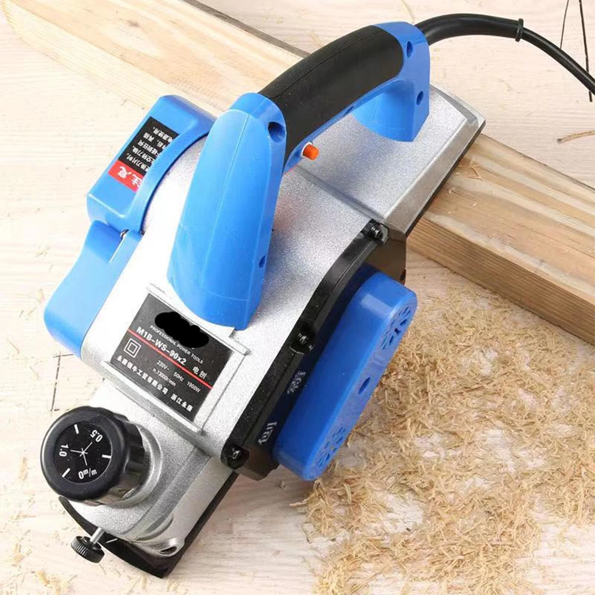 Mirror Polishing Aluminum Housing Portable Woode Cutting Machine Electric Planer with Handle