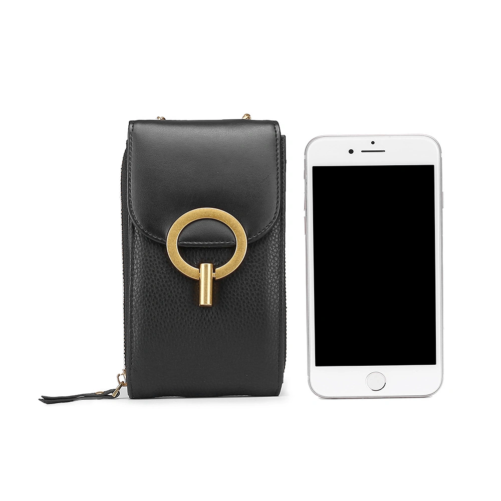 New Trend Luxury Leather Ladies Messenger Bag Women Crossbody Handbag Purse Mini Shoulder Phone Bag