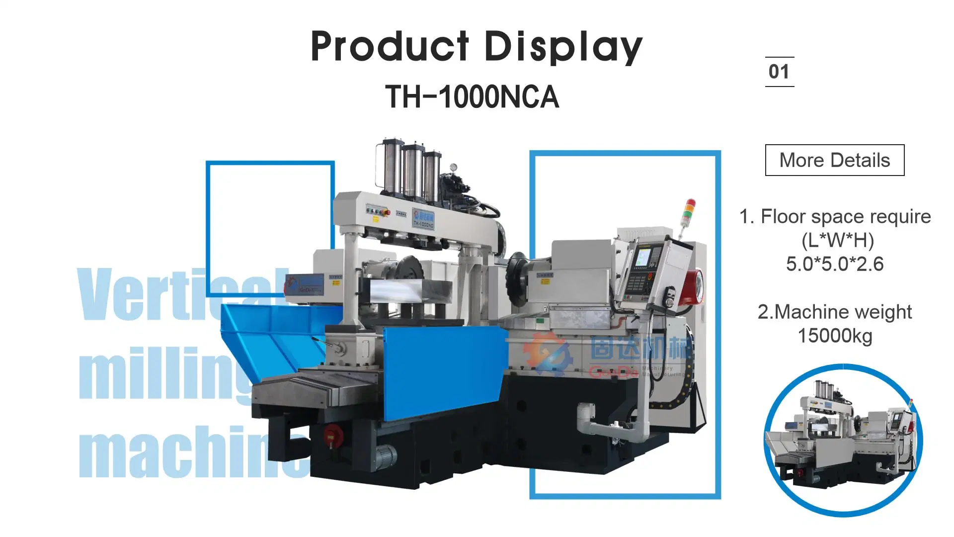 High-End CNC Machine Tools New Gooda Manufacturer Machinery Manufacturing Machining Center