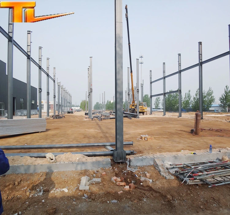 Earthquake Proof Steel Structure Prefab Steel Warehouse Prefab Indusrtiral Building Steel Building