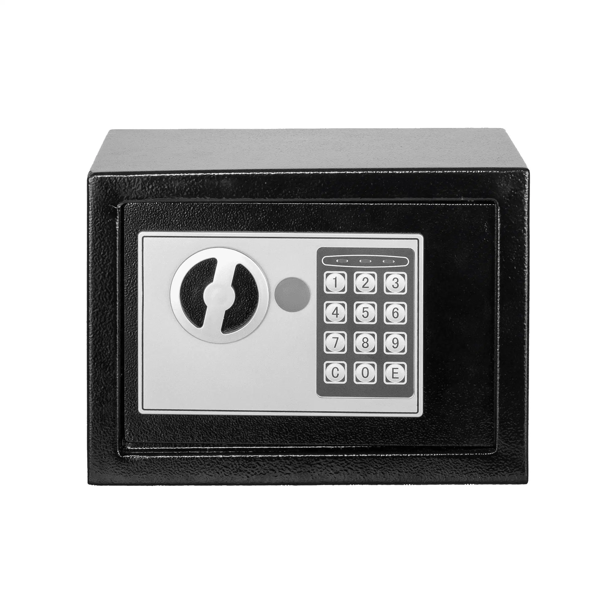 Uni-Sec New Design Mini Safe with Combination Little Black Box Safe Lock Cute Cheap Safe with Key Factory From China (USE-170EP)