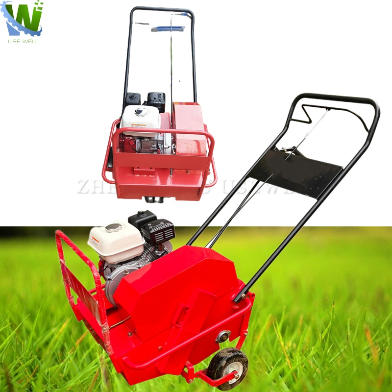 Golf Course Soil Grass Punching Machine Self-Propelled Small Garden Pedestrian-Controlled Lawn Aerator Lawn Machine