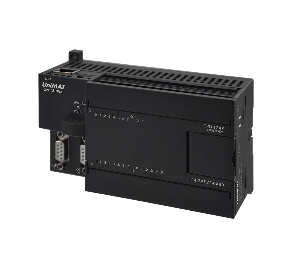 Economical PLC CPU124e with Ethernet Port 2 RS485 14 Input 10 Output Under Microwin