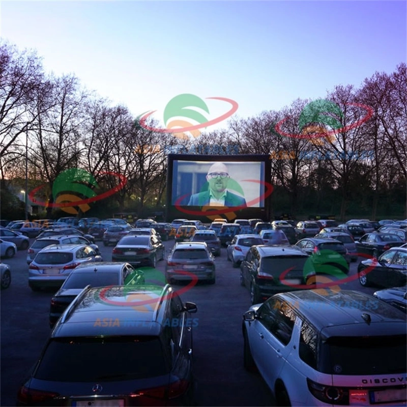 Écran de projection de film de PVC gonflable cinema theatre écran gonflable de voiture