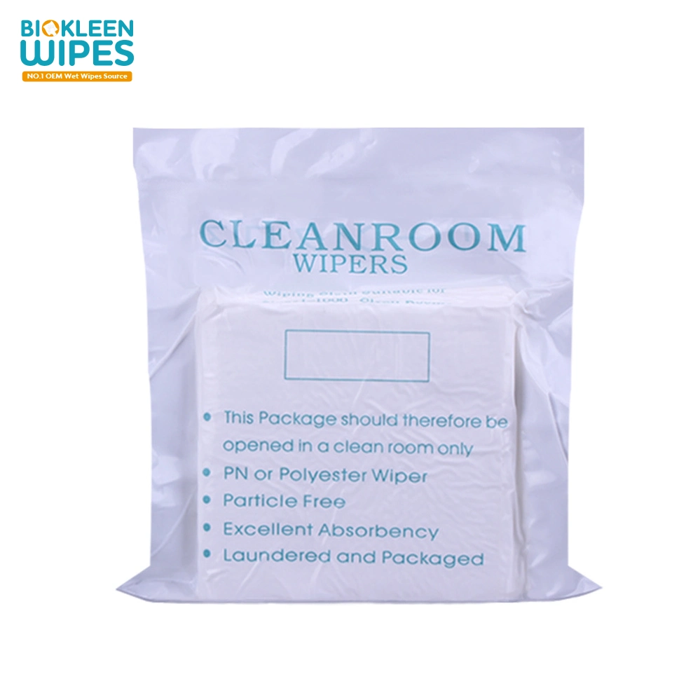 Complete Inspection Polyester Microfiber Cleanroom Wiper