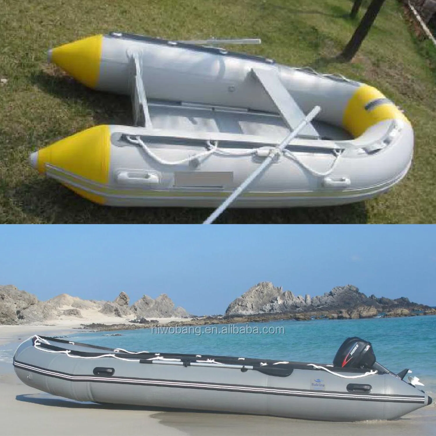 0.9mm PVC 2.7m Aluminum Boat