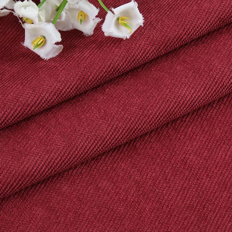 Wholesale 21 Wales Nylon Polyester Spandex Corduroy Woven Fabric for Shirts Pants Coats