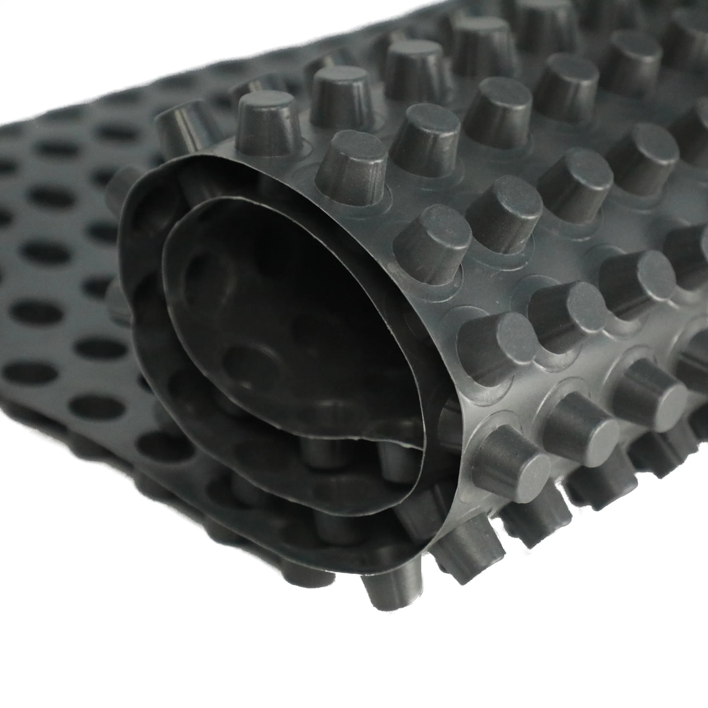 Feuille de plastique HDPE Drainage Board membrane Dimple matériau écologique étanche