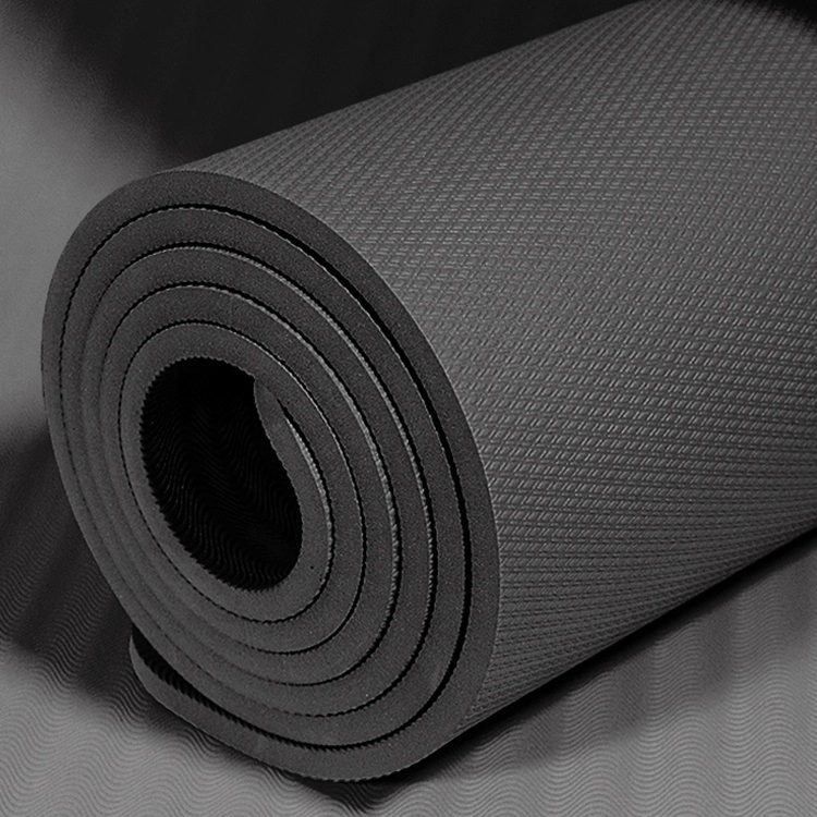 Professional Eco-Friendly Non Slip Design Exercise Gym Fitness 6mm Custom TPE Yoga Mat