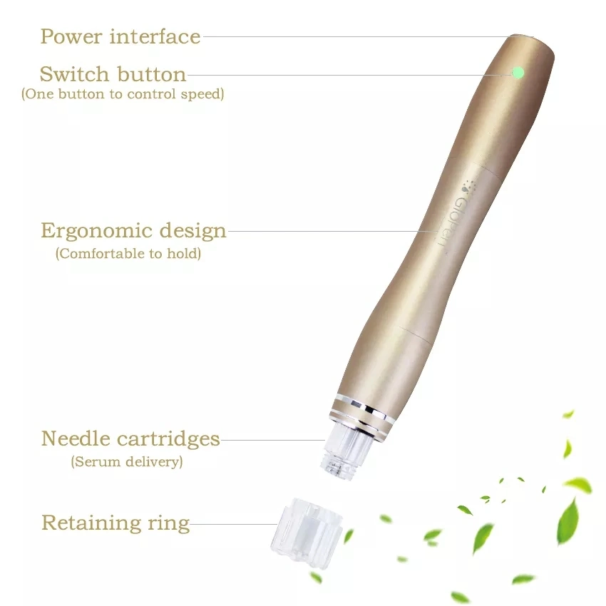 New Glopen Professional Microneedling Pen Automatic Applicator Skin Care Tool Derma Pen