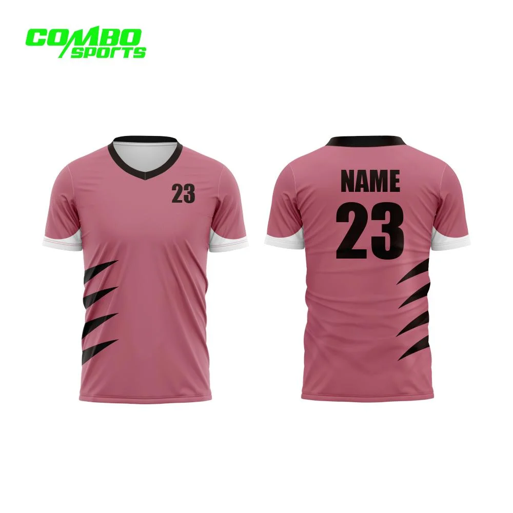 Uniforme de football personnalisés SUBLIMATION Maillot de soccer maillot de football de tissu recyclé