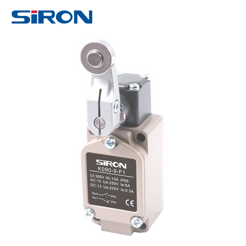 Siron IP66 Handle Swing Elevator Rotary Lever Double-Circuit Roller Lever Tubular 1nc1no Aluminum Travel Limit Switch Sensor