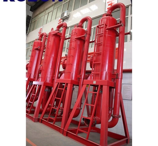 API Drilling Rig Solid Control System Gas-Liquid Separator Hyq800 Hyq1000