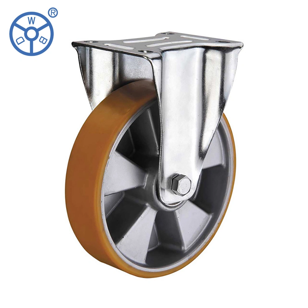 European Type PU Aluminum Castor Industrial Wheel