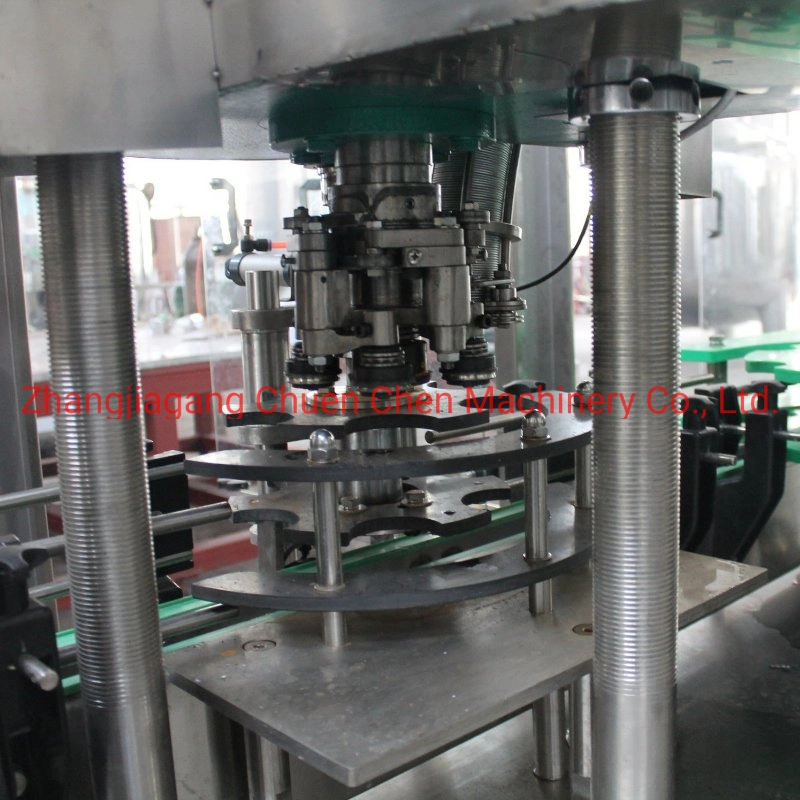 Automatic 2 in 1 Rotary Tin Can Juice Filling Sealing Machine