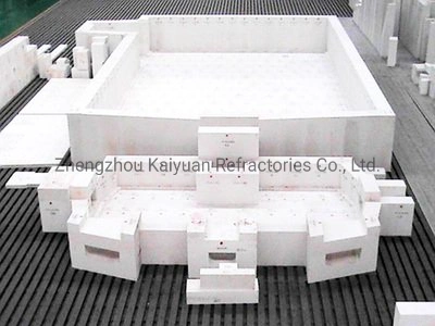 Fused Cast Azs Zircon Corundum Refractory Brick 33, 36, 41 PT/Ws