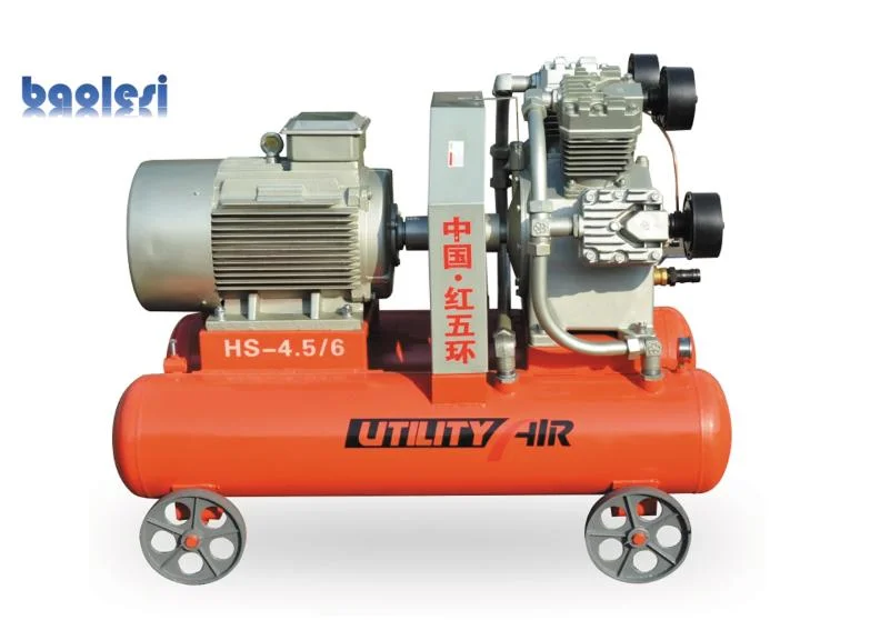 2HP 1.5kw 12.5 Bar Double Piston Air Compressor Two Stage Double Acting Reciprocating Compressor