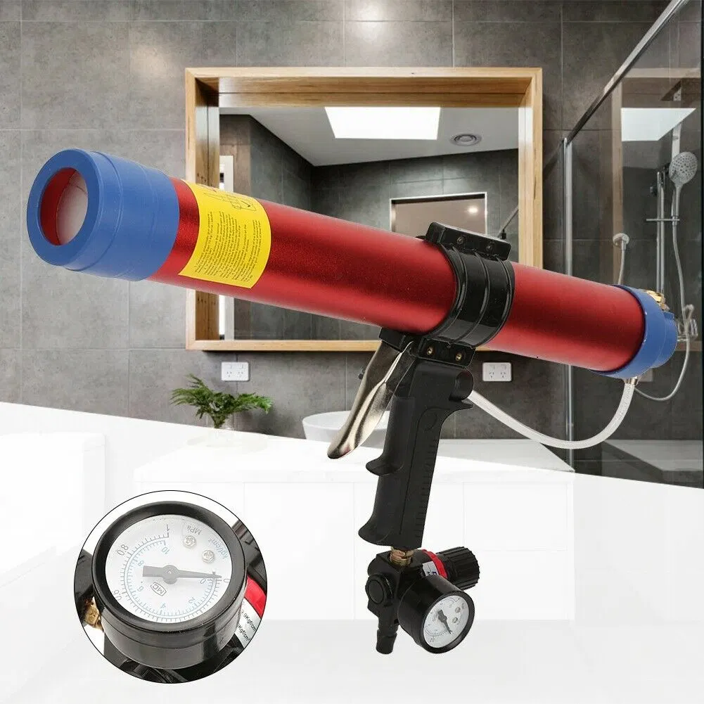 600ml Soft Glue Air Gun Pneumatic Hand Tool Geschwindigkeitsmesser Werkzeug Zur Versiekung Der Dichtung