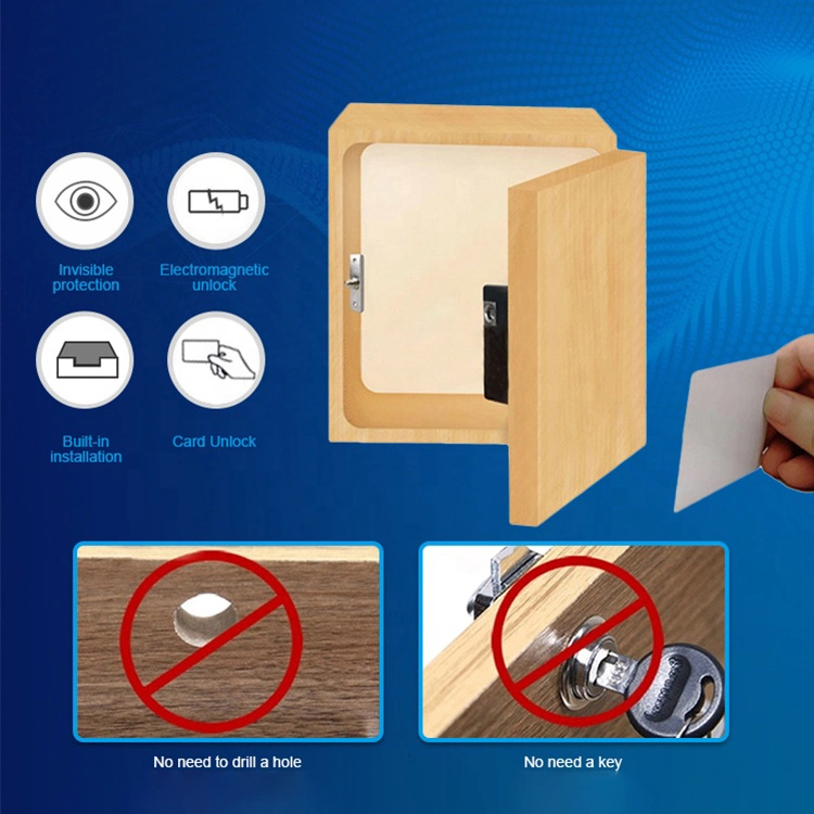 Cl-130 Wholesale Intelligent Hidden Cabinet Lock for All Kinds of Cabinets