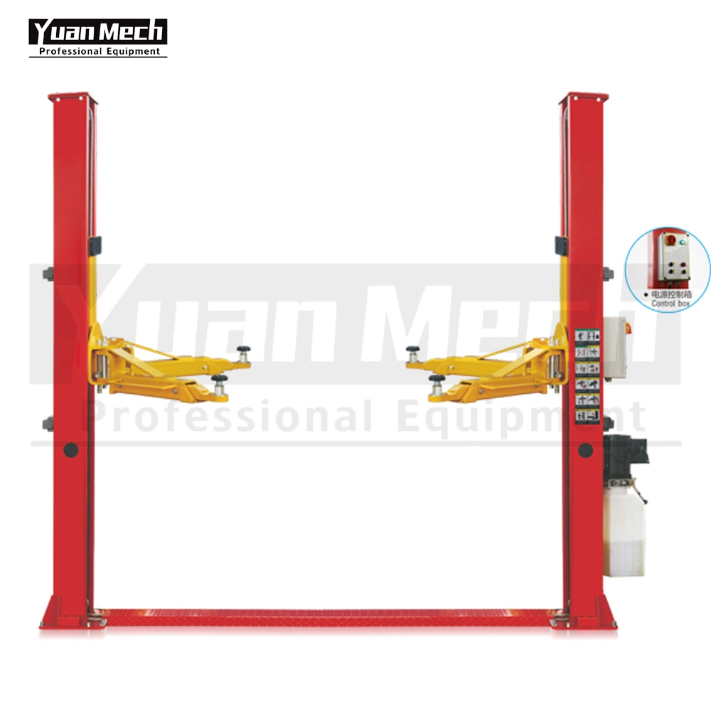 Garage Lifting Car Equipment Hydraulic Two Post Car Lift with CE Certification