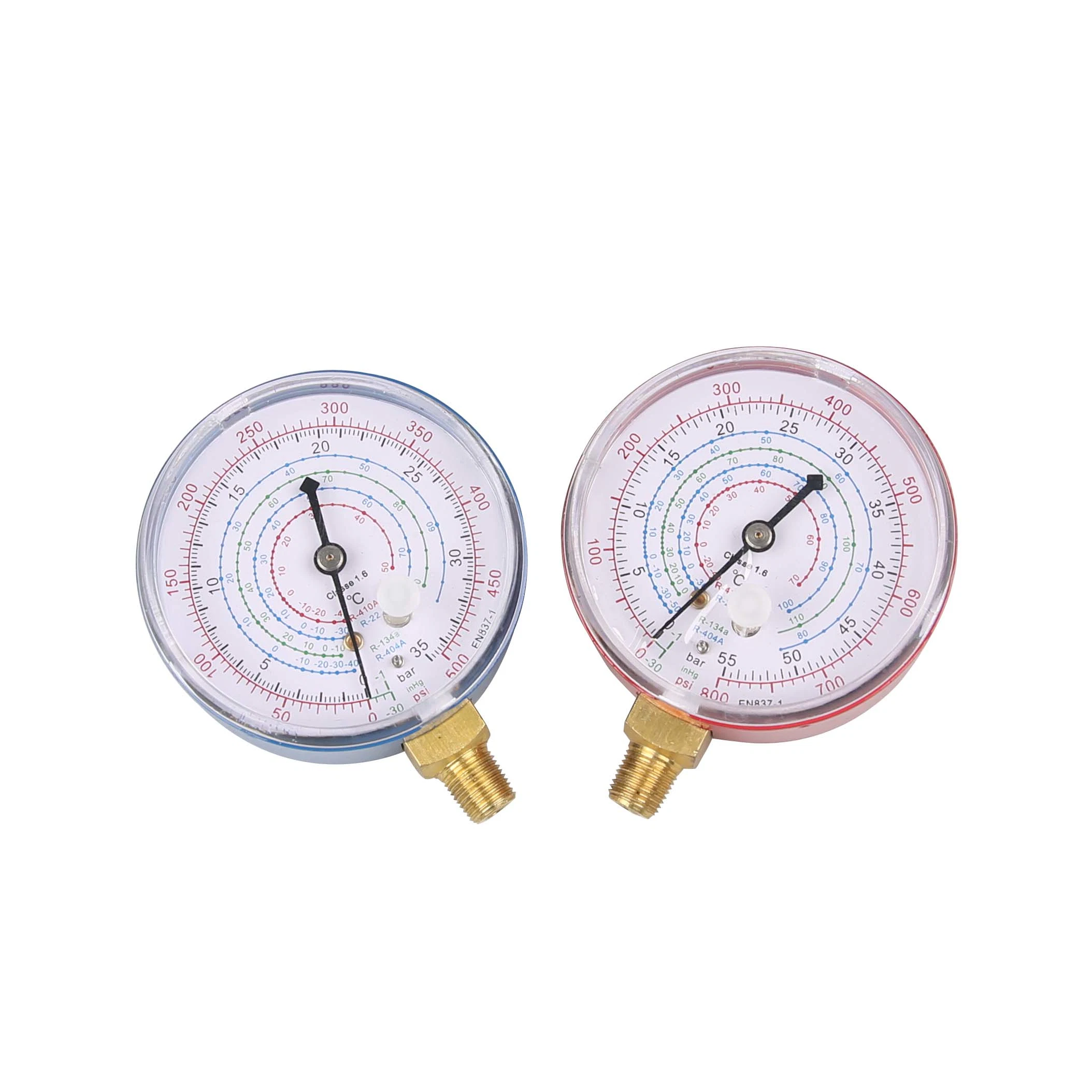 Digital OEM Single or Double Gauge Refrigerant Manifold Pressure Gauge Copper Type