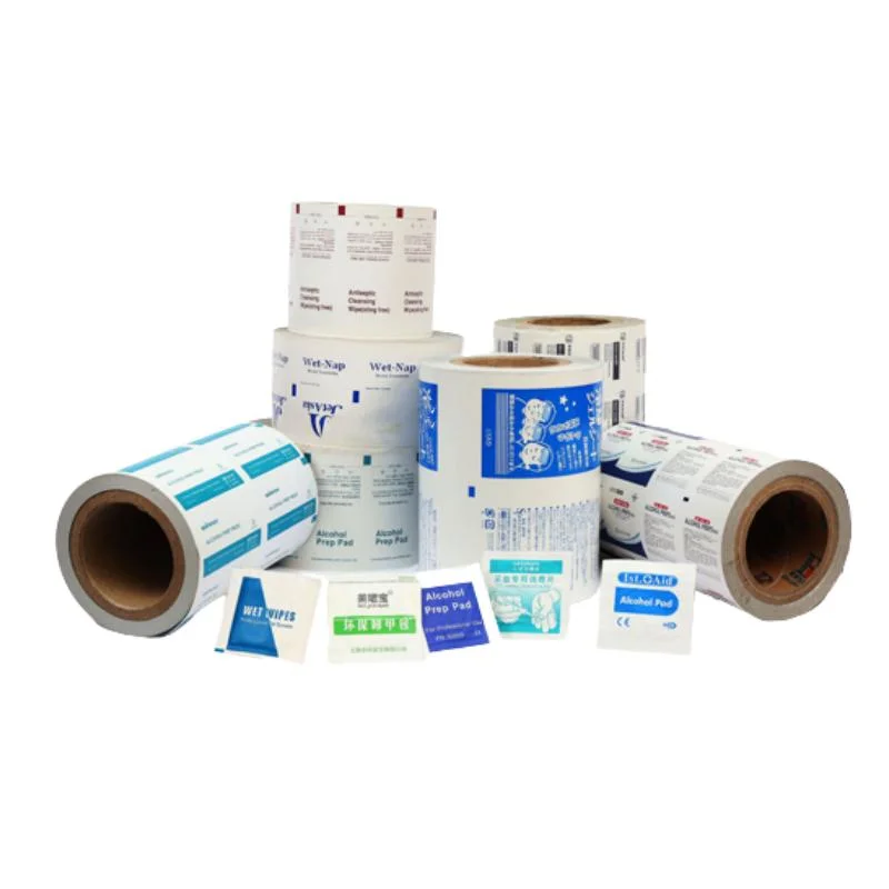 4 Layer 110/125g Aluminum Foil Paper for Antipyretic Plaster Packaging