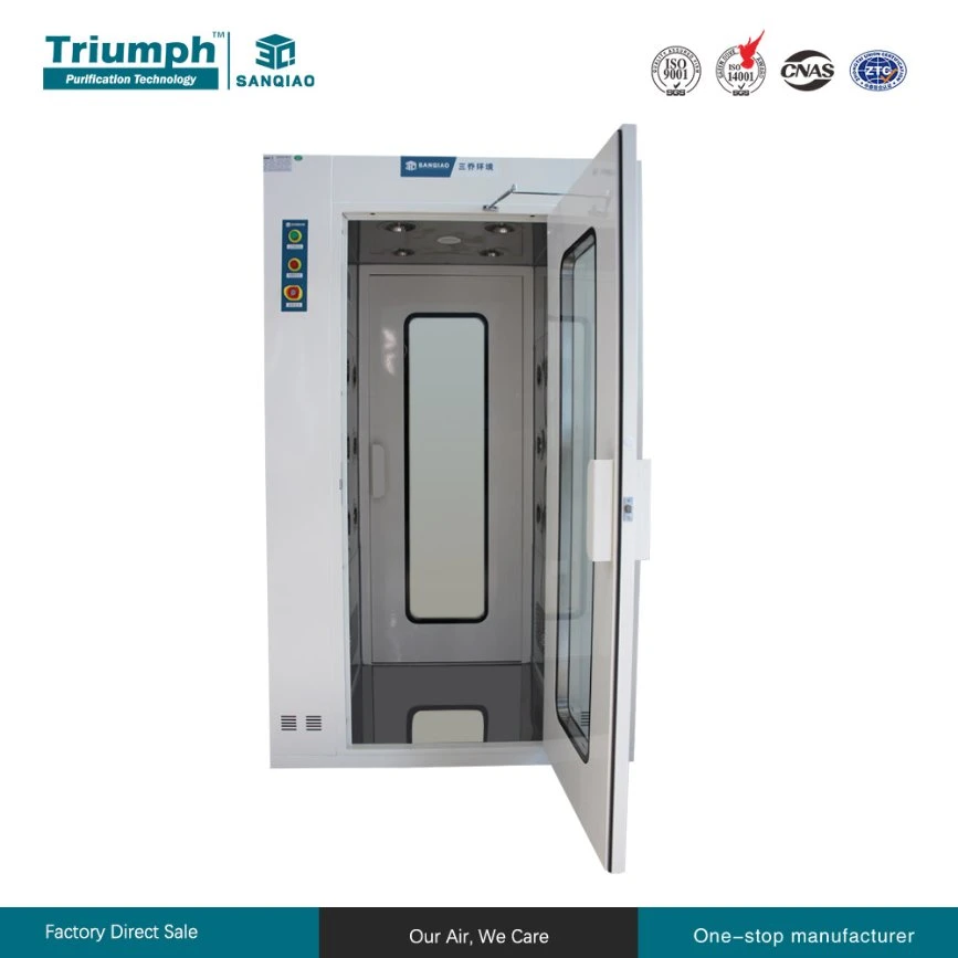 Best Price Air Shower Clean Room with PVC High Speed Door for Food Industry Clean Room Cargo Air Shower