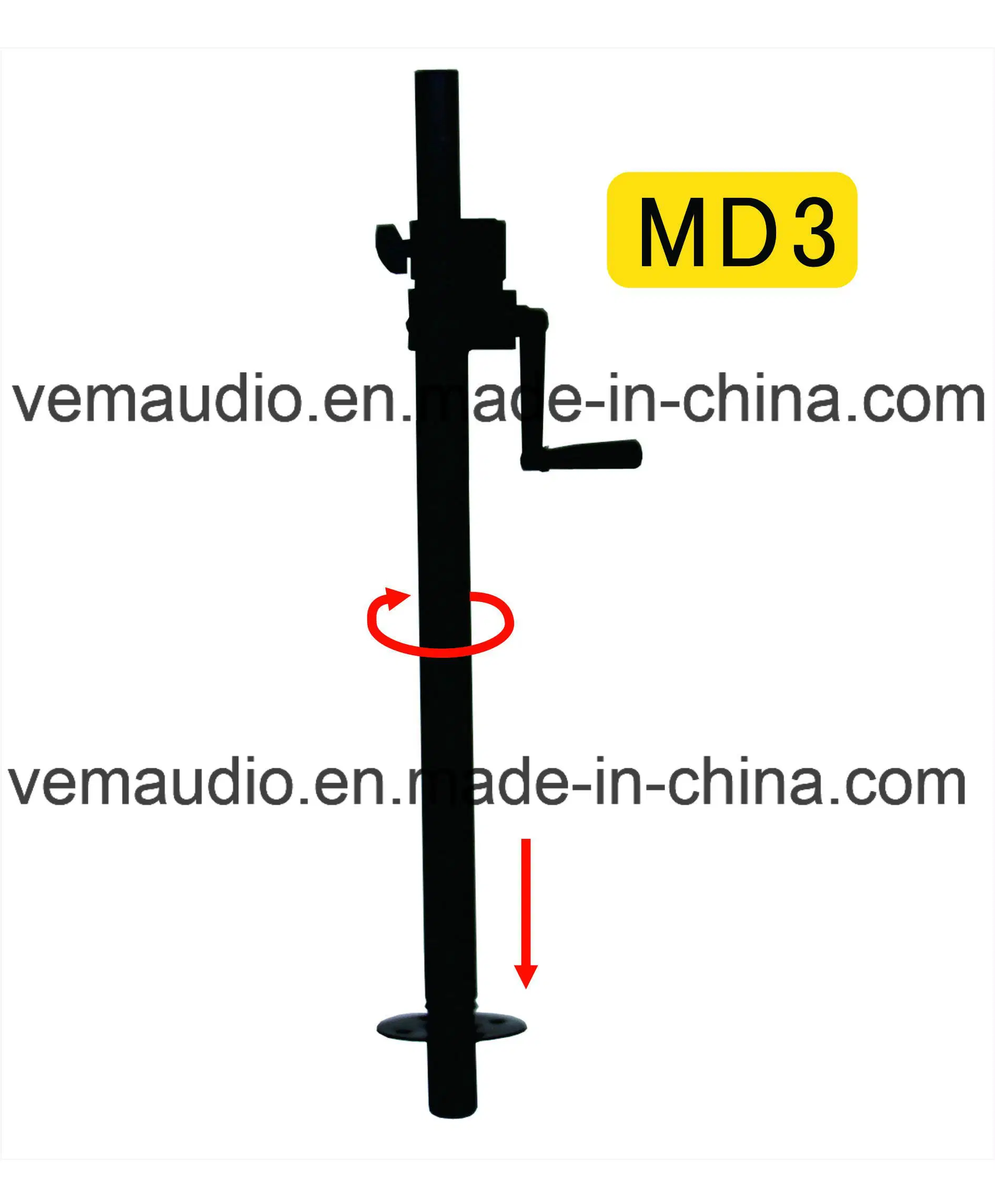 Audio Stand, Speaker Stand, Hand-Shake Bracket, Bass Stand (MD3)