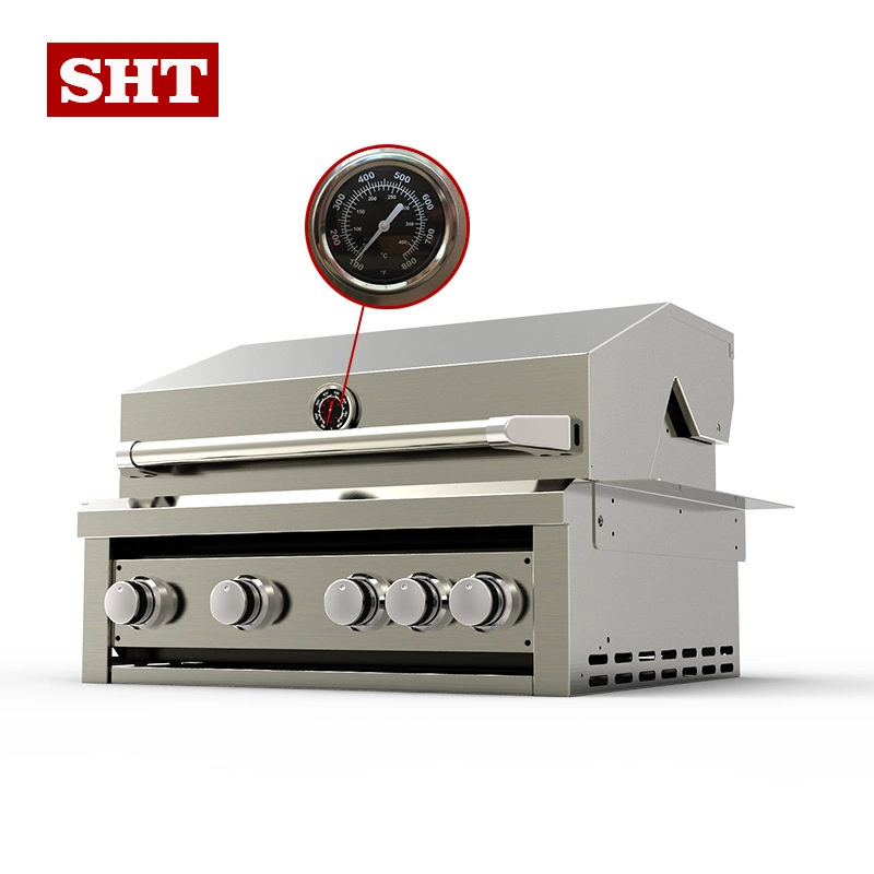 Pronto para montar o moderno armário de cozinha Gas Barbecue Grill