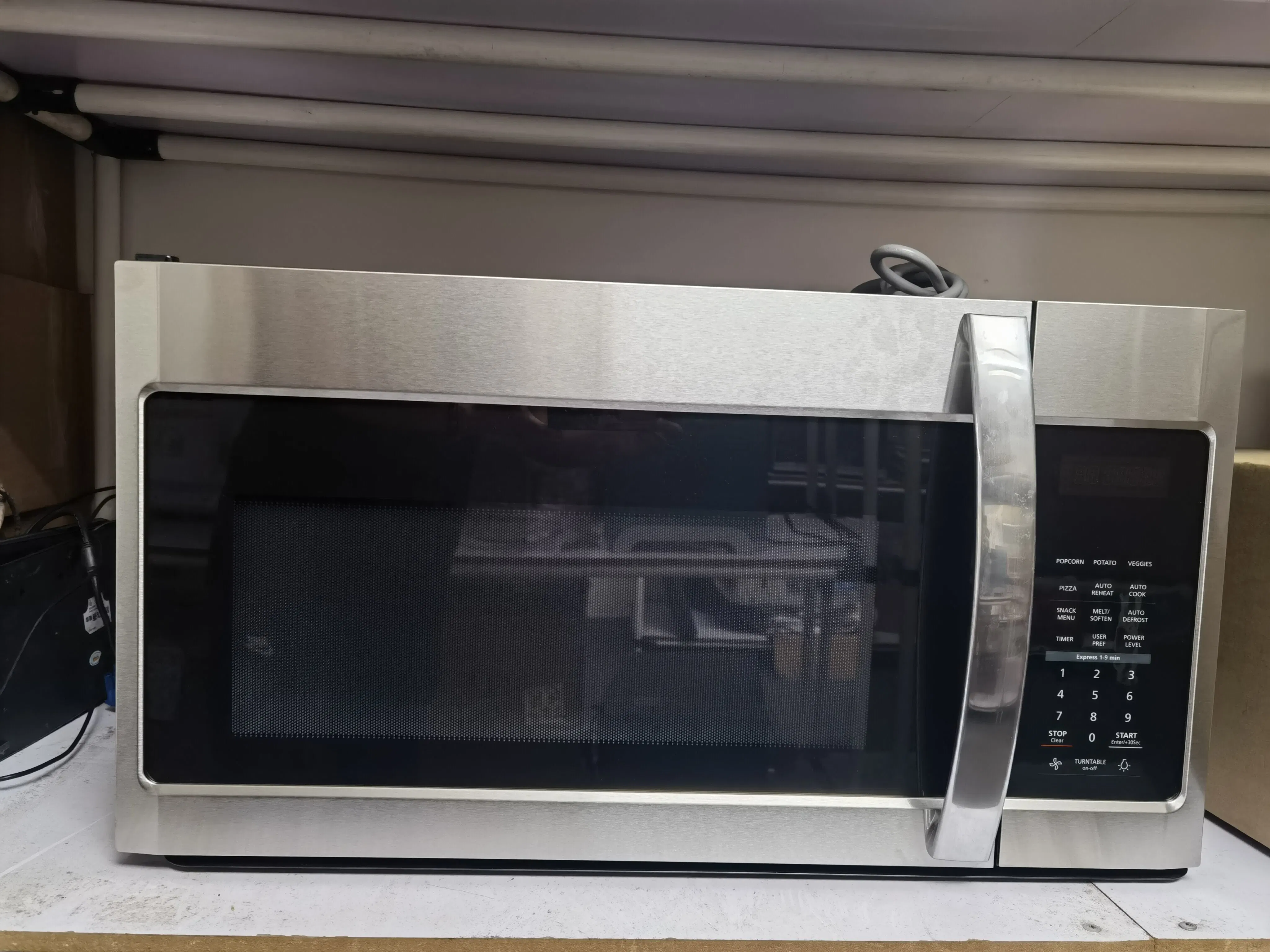 Smad Black OTR 1,3cuft Edelstahl 3 in 1microwave Ofen