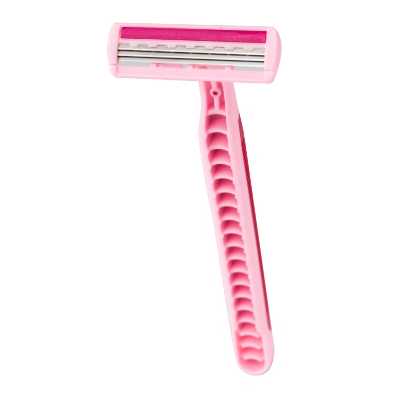 Pink Color Popular Lady Disposable Razor