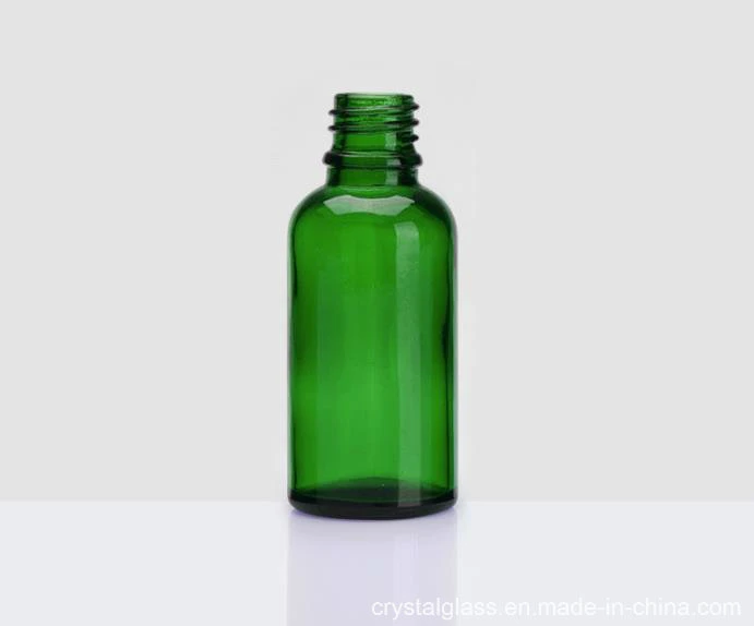 Pulverizador de neblina verde contenedor de vidrio conforman herramientas 10/20/30/50/100ml